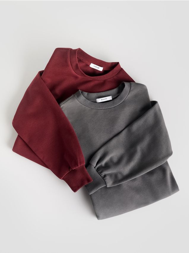 Gladde sweater met hoog katoengehalte - RESERVED