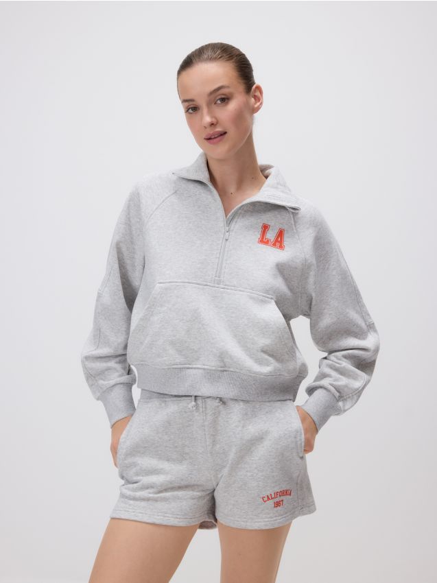 Sweatshorts met print - RESERVED
