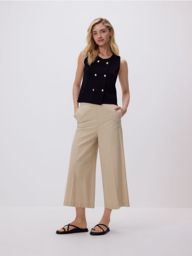Viscose rich vest - RESERVED