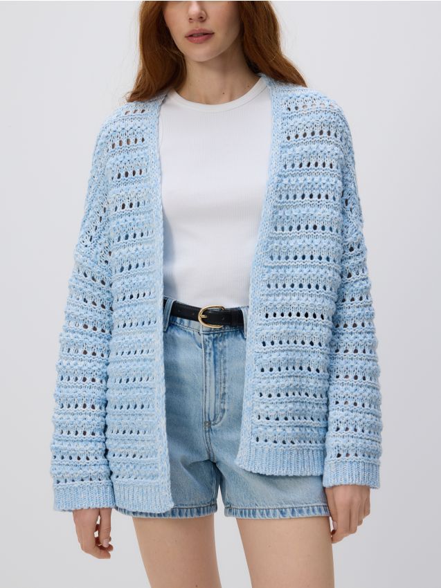 Strickjacke aus Baumwollmischung - RESERVED
