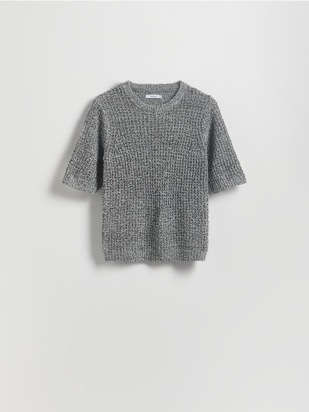 Short-sleeved sweater - RESERVED