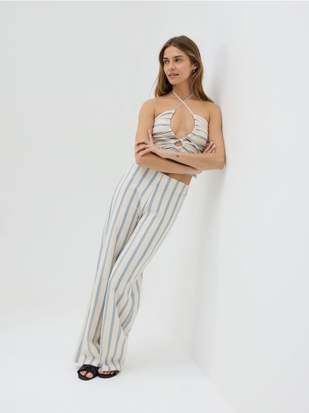 Stripe trousers - RESERVED