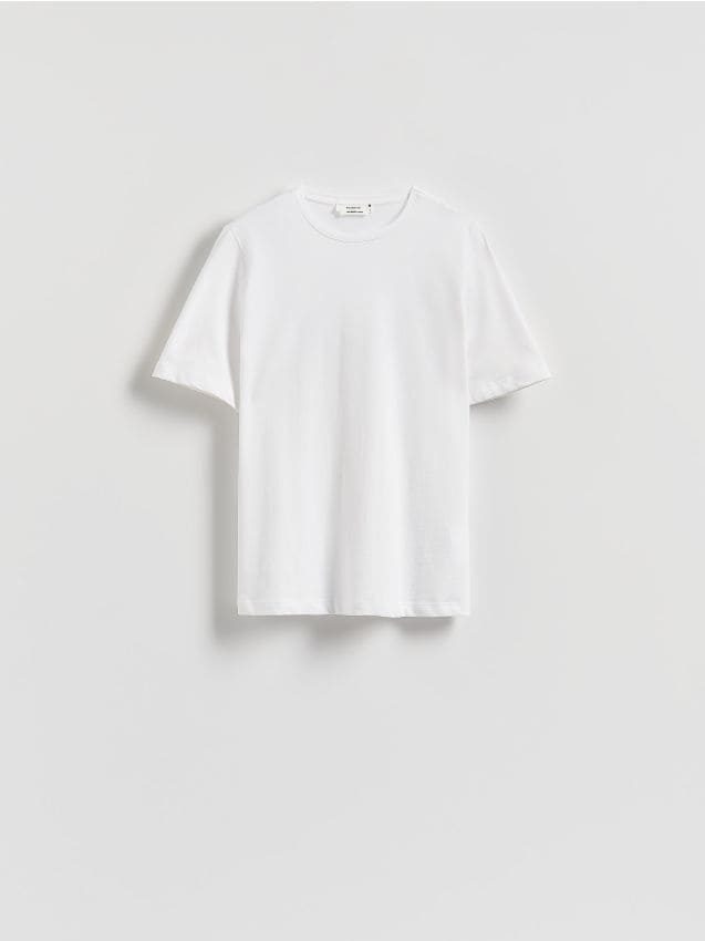 Mercerised organic cotton T-shirt - RESERVED