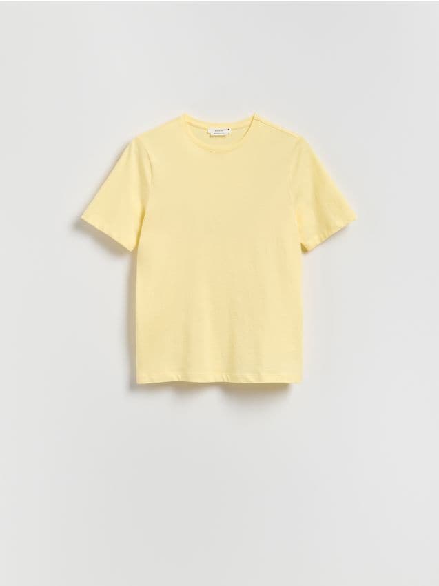 T-shirt van gemerceriseerd katoen