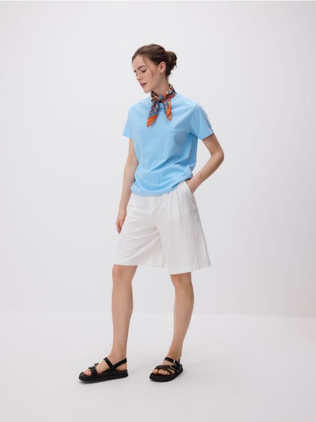 Regular fit cotton T-shirt - RESERVED