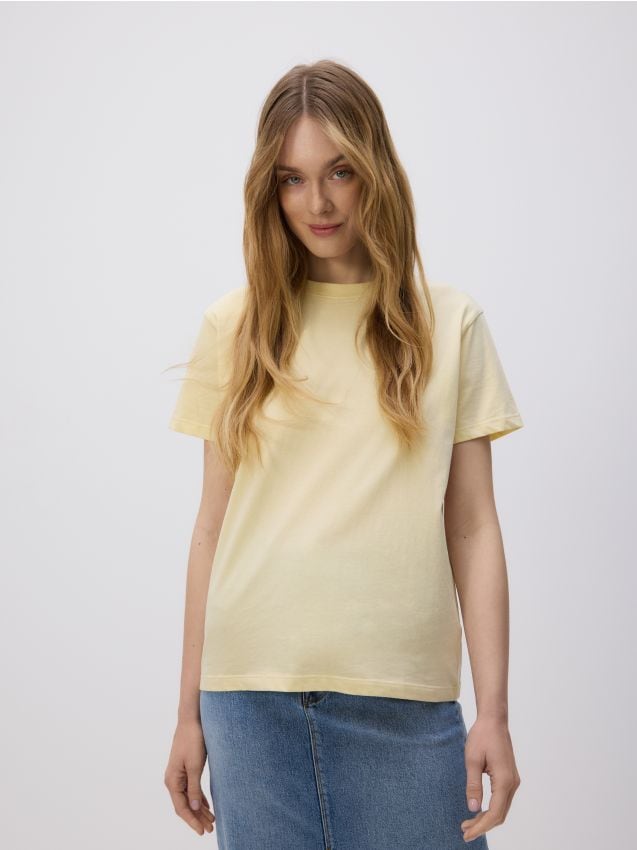 Regular fit cotton T-shirt - RESERVED