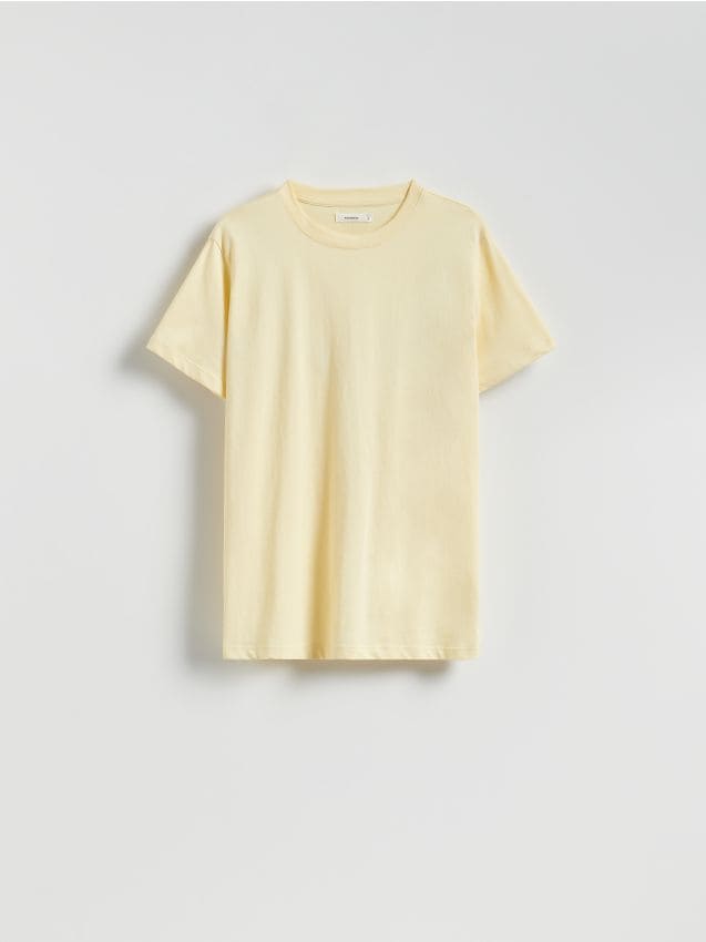 T-shirt i regular fit i bomuld - RESERVED