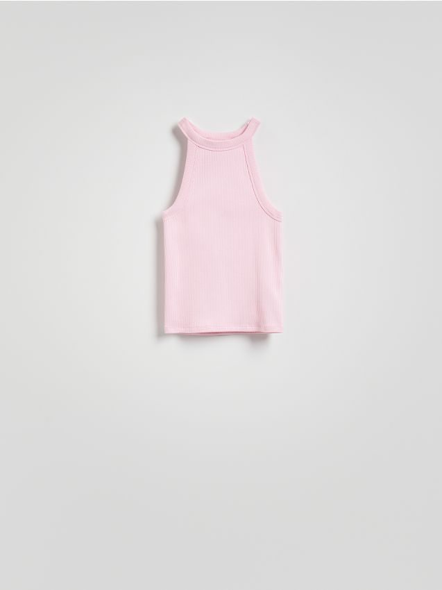 Reserved - Top din bumbac - roz Reserved - Top din bumbac - roz