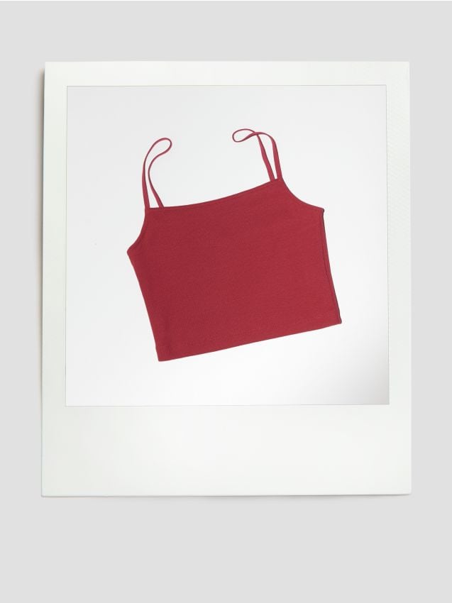 Cami crop top - RESERVED