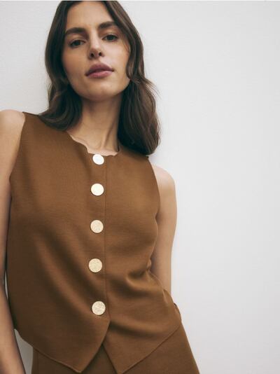 Veste en viscose majoritaire