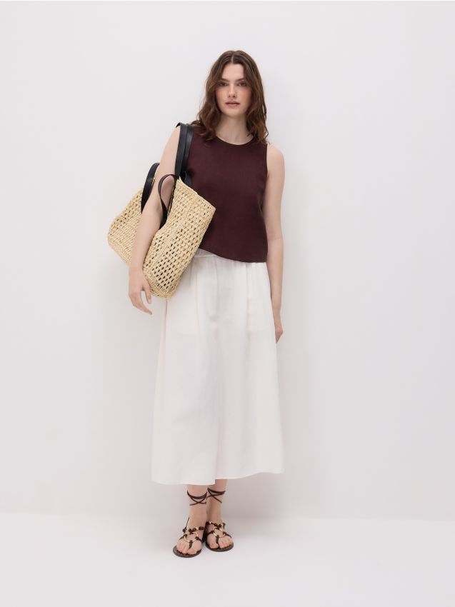 Linen blouse - RESERVED