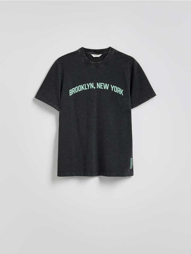 Regular fit printed T-shirt - RESERVED