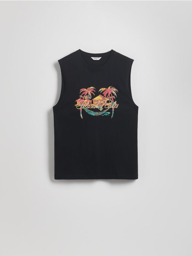 Cotton tank top - RESERVED