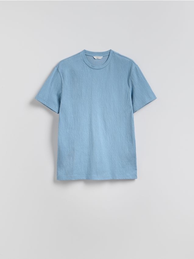 Comfort fit structural fabric T-shirt - RESERVED