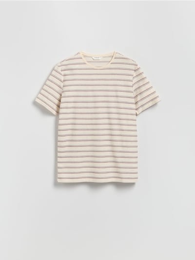 Tricou regular fit cu dungi