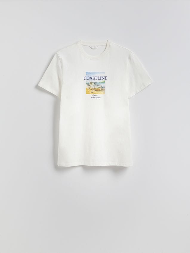 Regular fit printed T-shirt - RESERVED