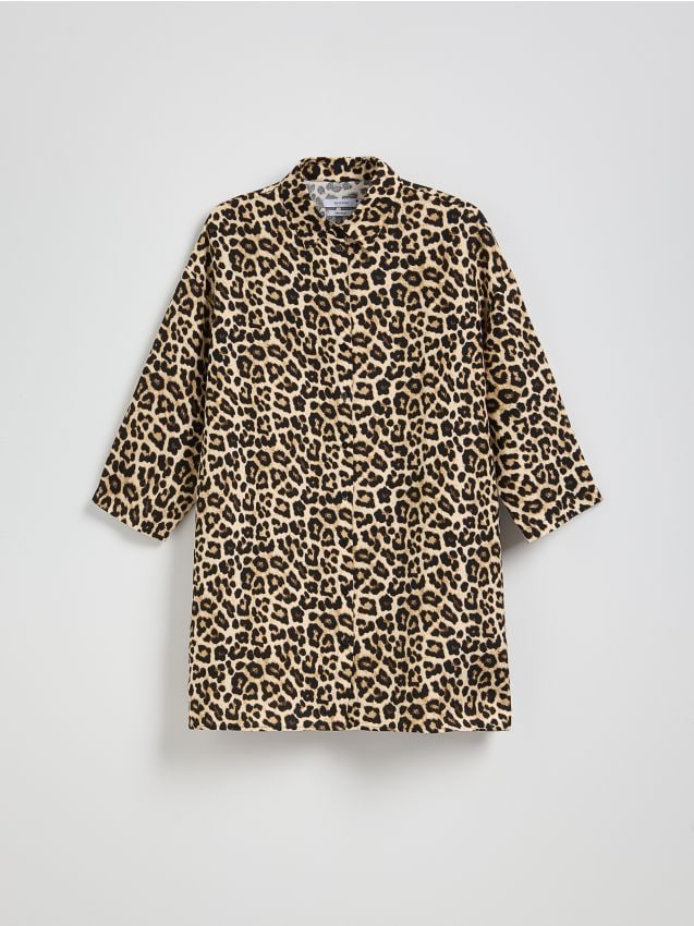 Reserved - LADIES` SHIRT - multicolor