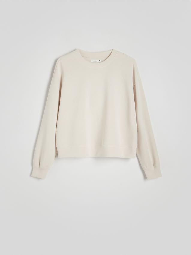 Sweatshirt em mistura de modal - RESERVED
