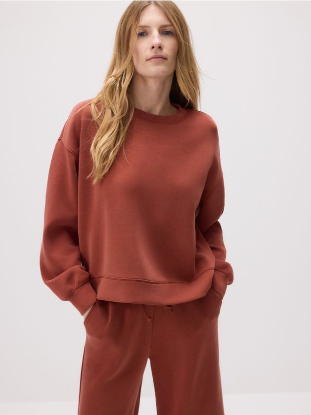 Modal blend sweatshirt - RESERVED