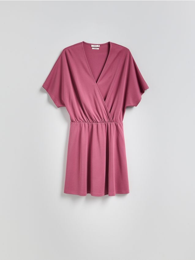 Modal rich mini dress - RESERVED