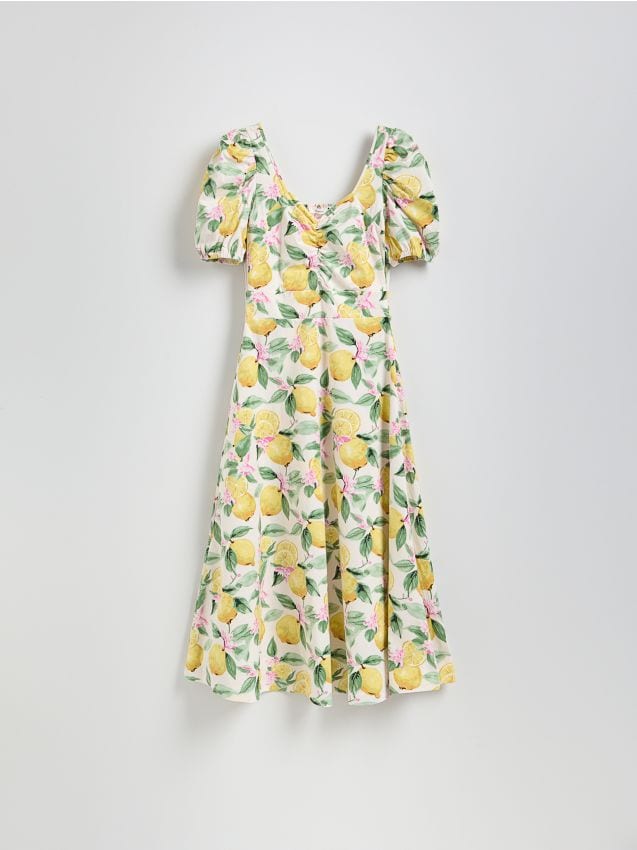 Patterned midi dress - RESERVED