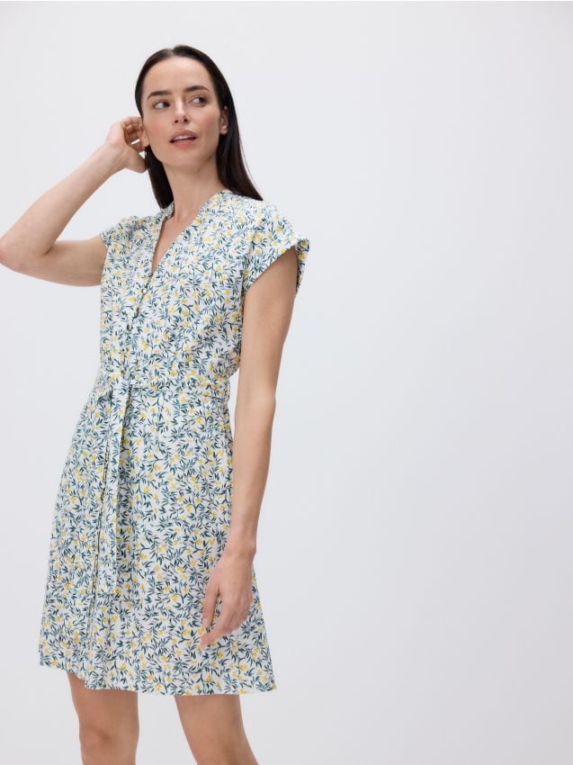 Gemustertes Minikleid - RESERVED