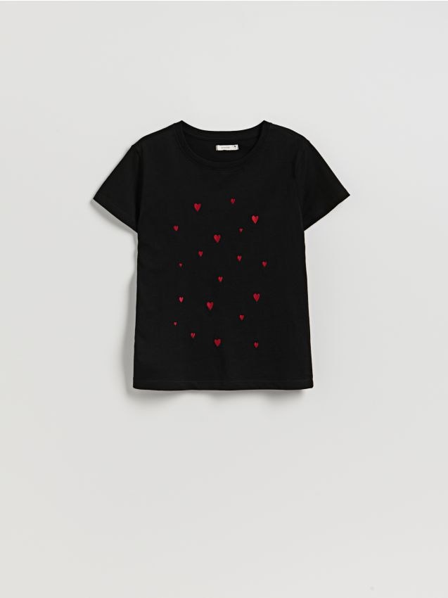 T-shirt with fine embroidery - RESERVED