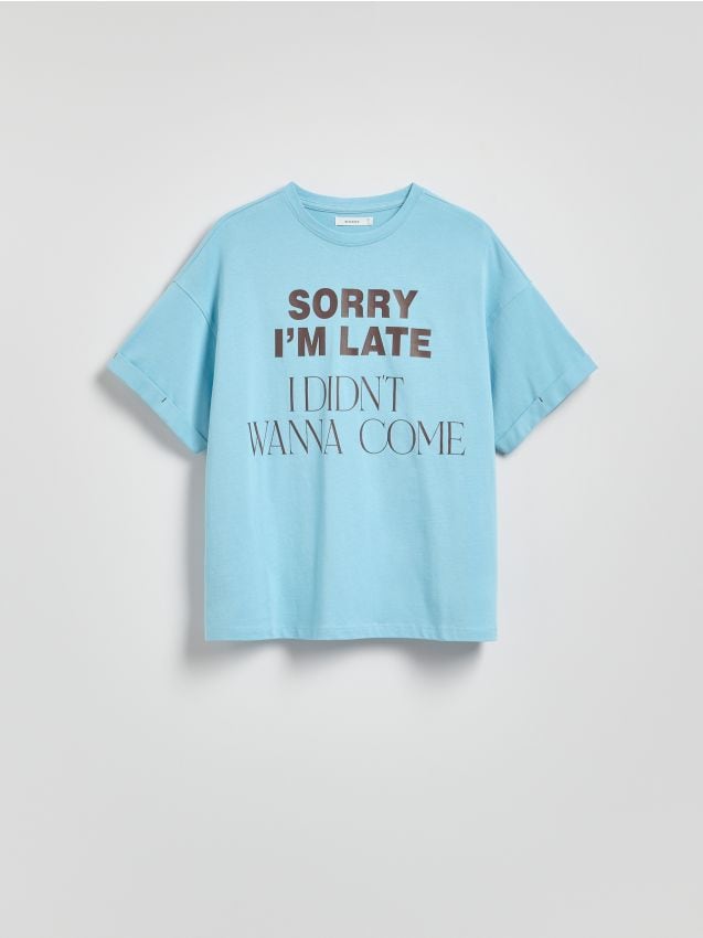 T-shirt with print - RESERVED