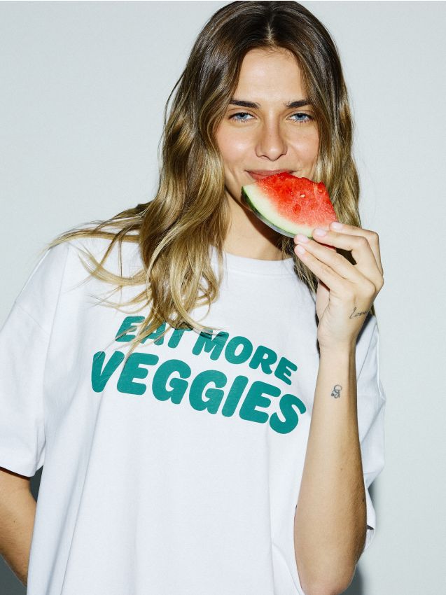 T-shirt with print - RESERVED