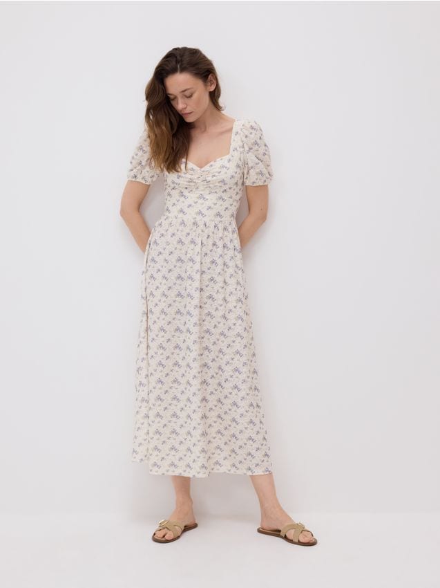 Reserved - Rochie maxi - multicolor Reserved - Rochie maxi - multicolor