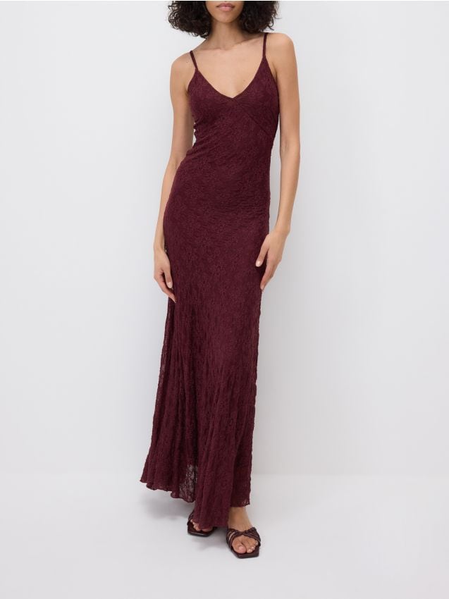 Reserved - Rochie maxi - maro