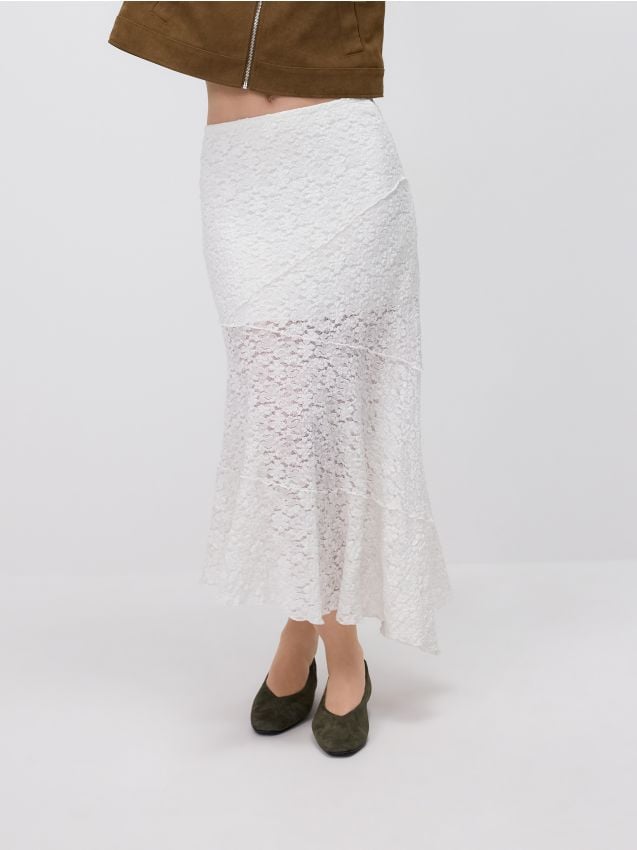 Asymmetric midi skirt - RESERVED