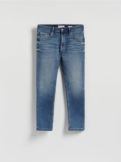 Slim jeans with wash effect