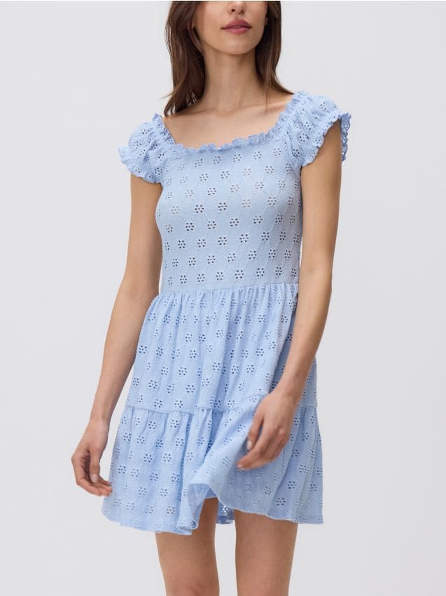 Openwork mini dress - RESERVED