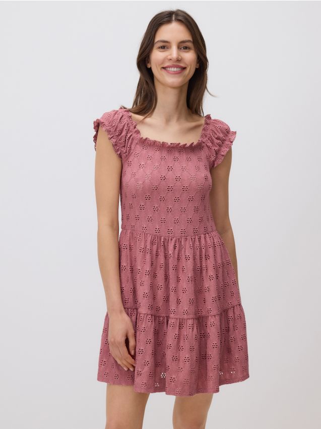 Openwork mini dress - RESERVED