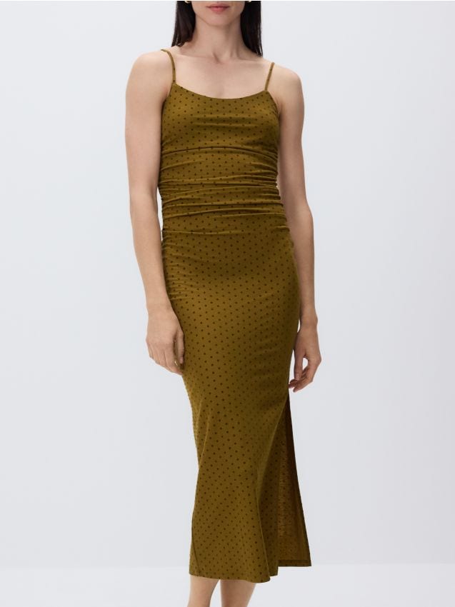 Gedrapeerde maxi-jurk - RESERVED