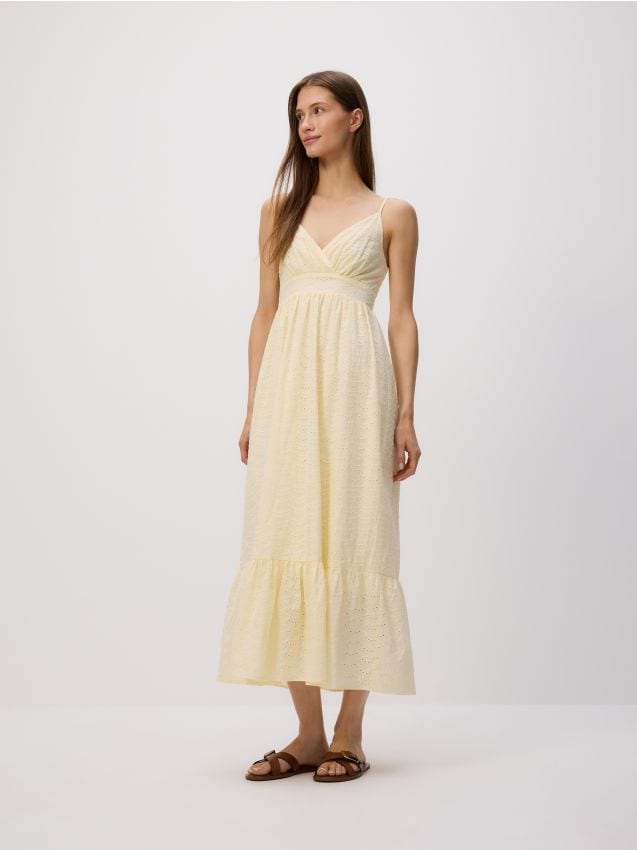 Rochie maxi ajurată - RESERVED