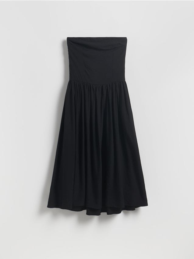 Simple neckline dress - RESERVED