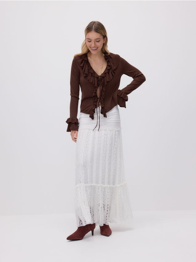 LADIES` SWEATER - RESERVED
