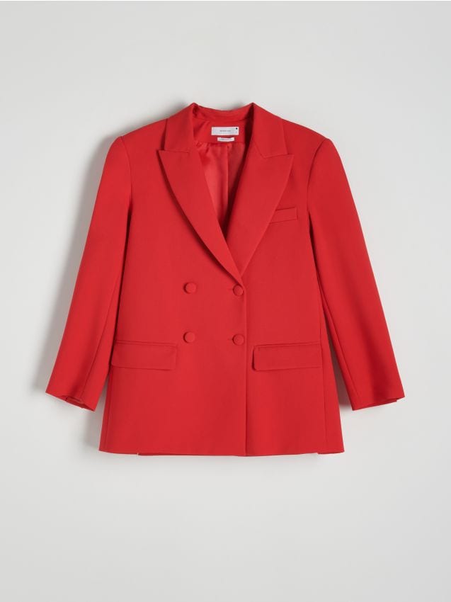 Double-breasted jacket - RESERVED
