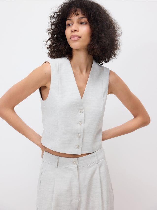 Suit vest - RESERVED