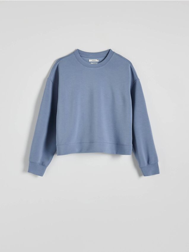 Reserved - ladies` jogging top - albastru-pal