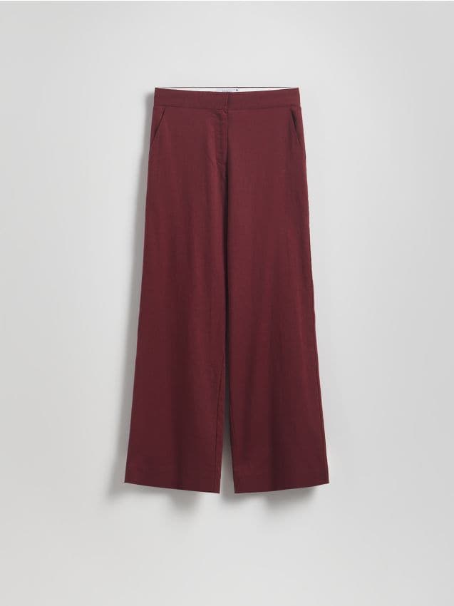 Pantalon en lin majoritaire - RESERVED