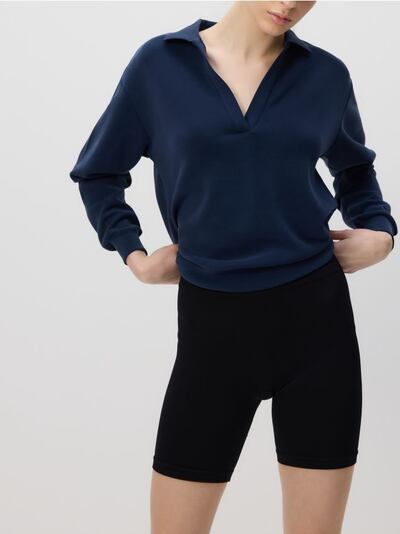 Seamless biker shorts