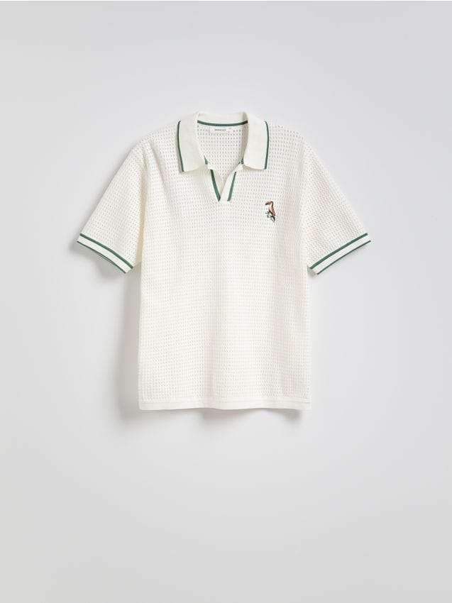 Openwork polo jumper - RESERVED