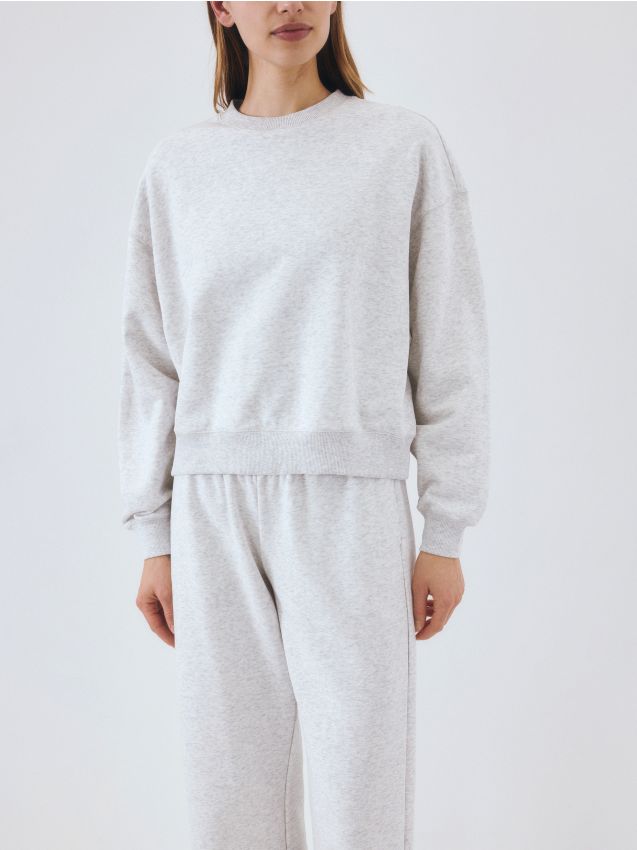Katoenen sweater - RESERVED