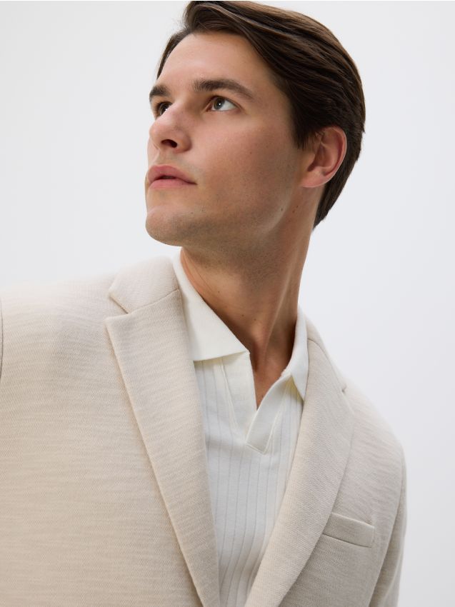 Slim fit suit jacket - RESERVED