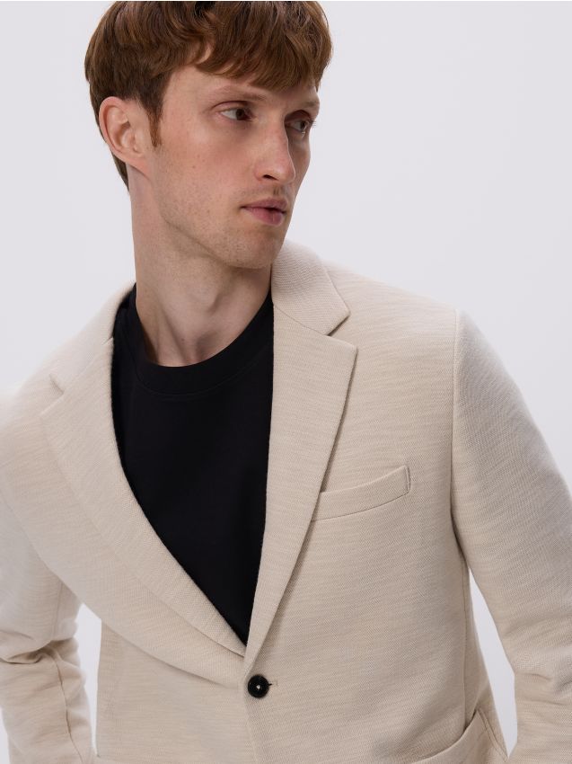 Slim fit suit jacket - RESERVED