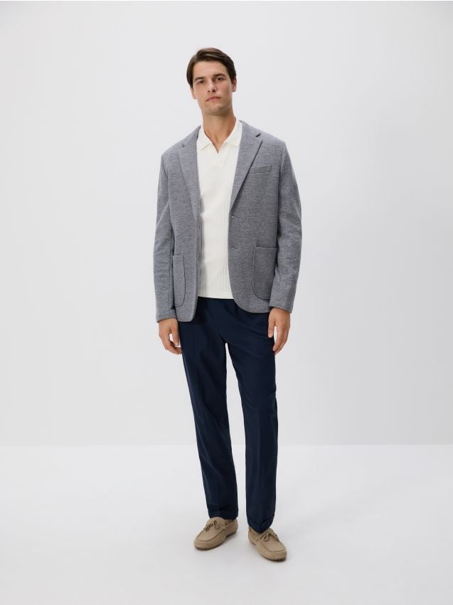 Slim fit suit jacket - RESERVED