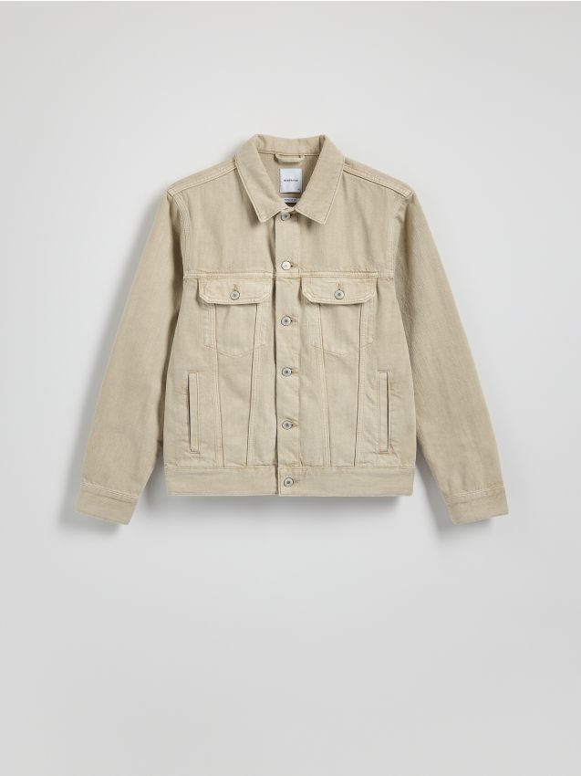 Jean jacket with pockets - RESERVED